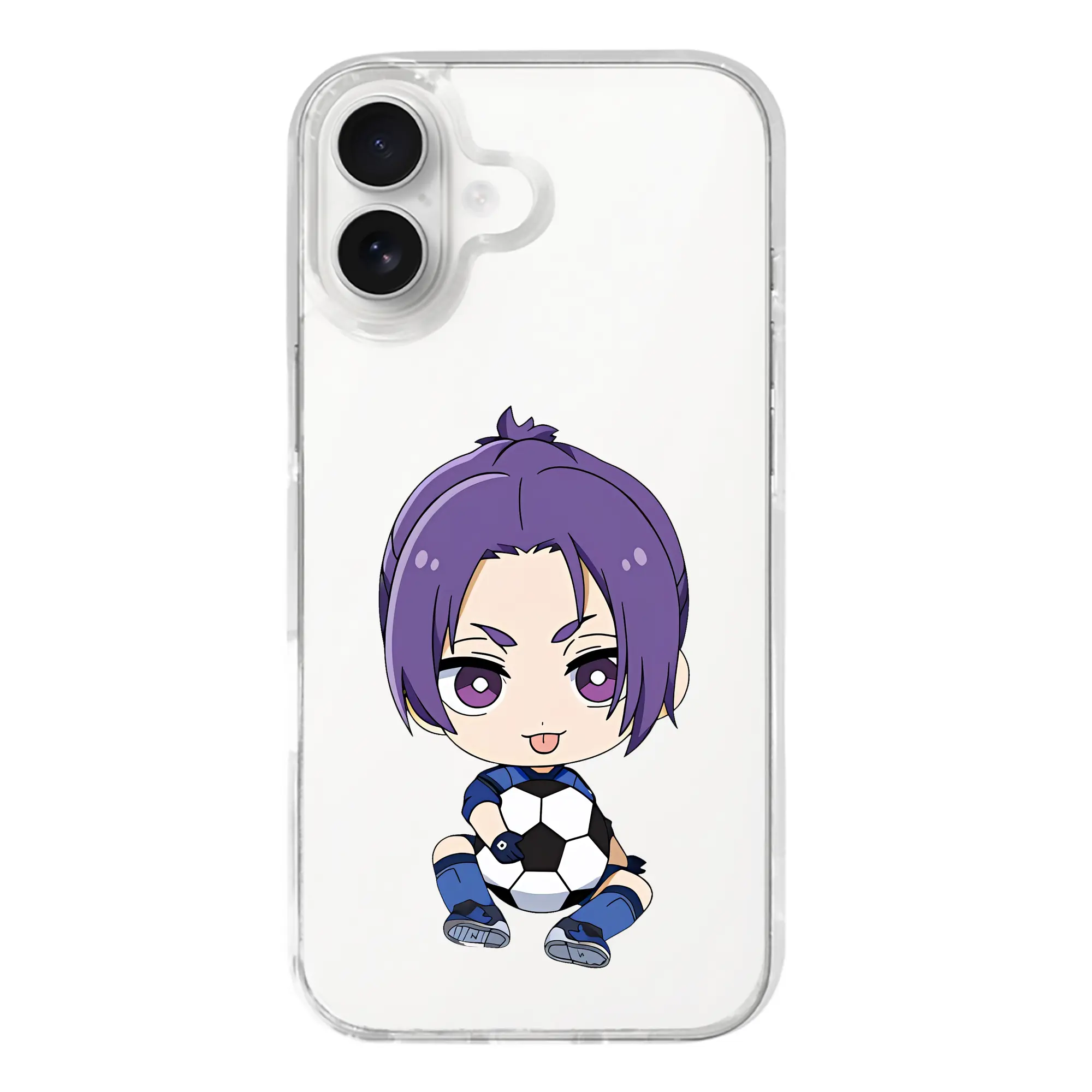 ブルーロック グッズ 御影 玲王 - iPhone 17シリーズ 透明スマホケース – 薄型・耐衝撃・精密フィット保護カバー